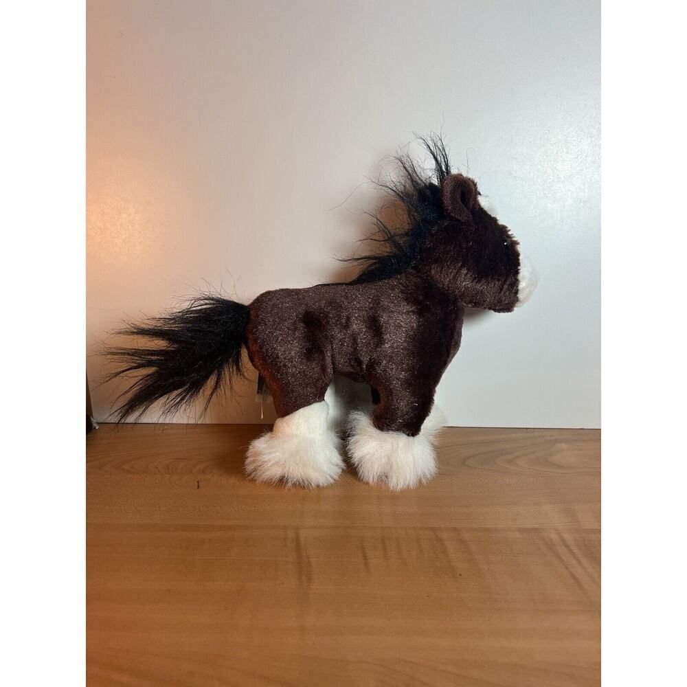 Webkinz Clydesdale Horse Pony HS139 Plush No Code Stuffed Animal Soft